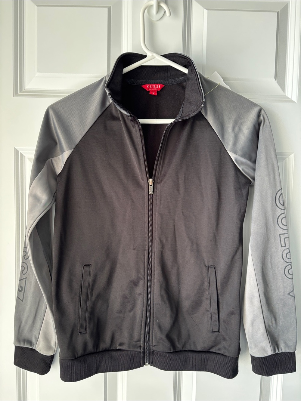 GUESS Black and Gray Boy’s Track Jacket